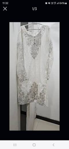 White Embroidered Dress