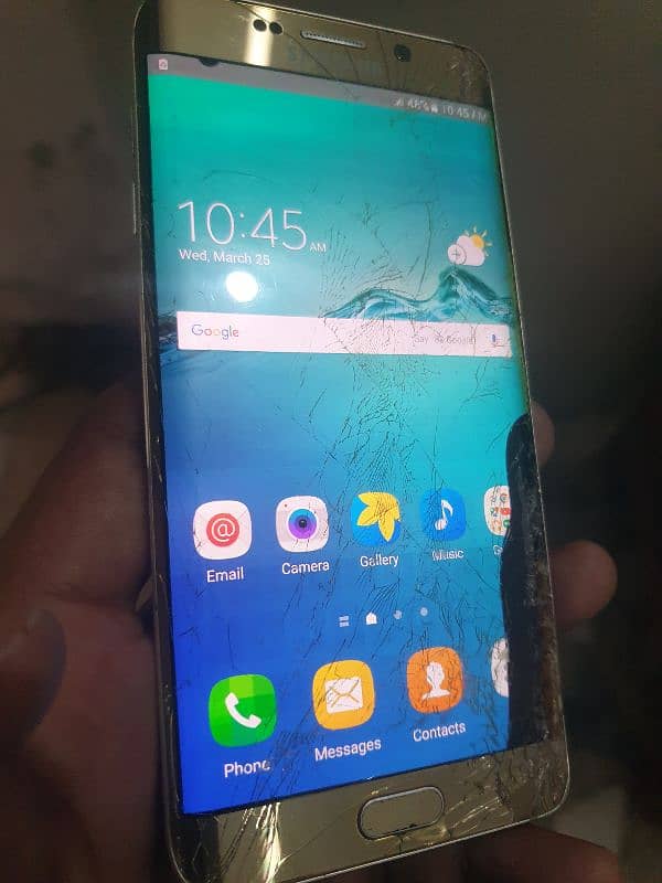 S6 edge plus official approved working all ok 0322-4890798 1