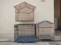 3 Bird Cages