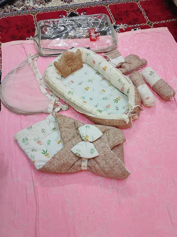 Turkish style 9 pieces baby carry nest 0