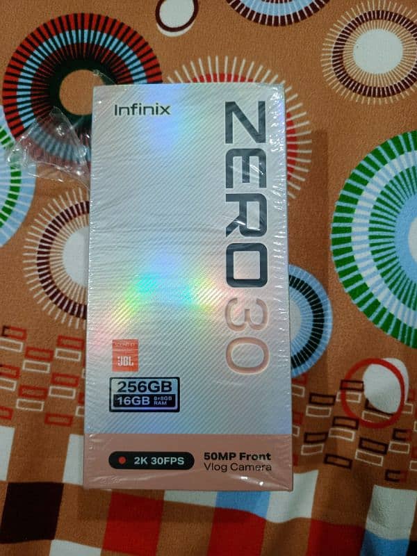 Infinix Zero 30 4G - Excellent Condition, All Accessories Included 9