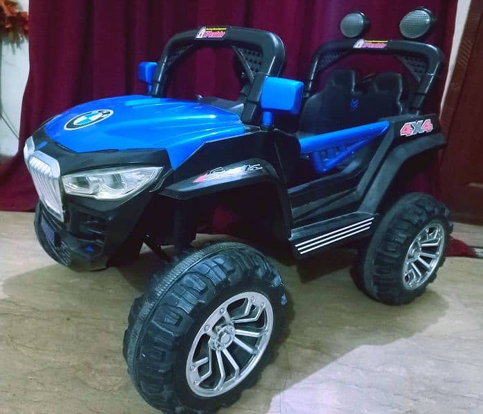 Kids BMW Jeep car Big size all ok with swing mode excellent condition 10