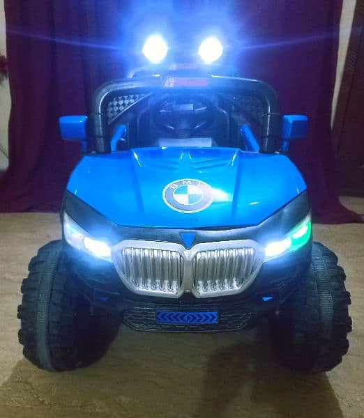 Kids BMW Jeep car Big size all ok with swing mode excellent condition 13