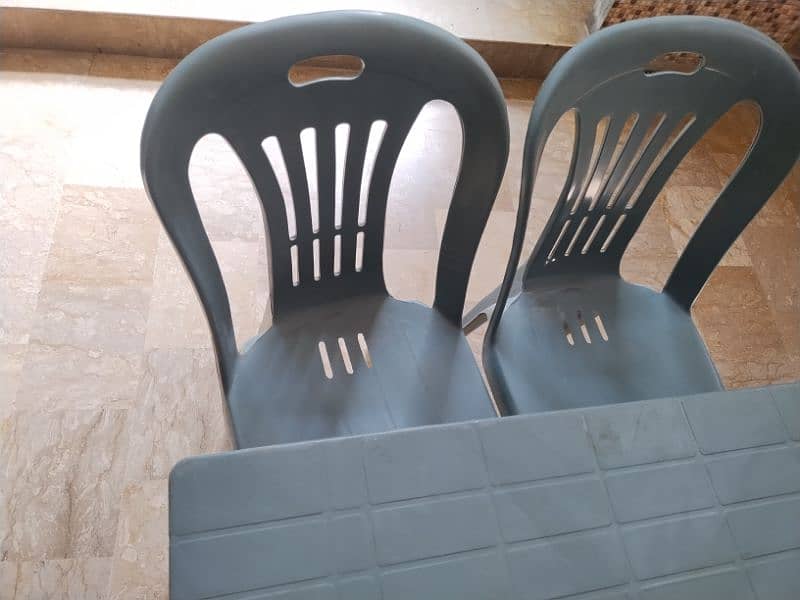 new 5star company table and chairs 2 set of table and chairs 6