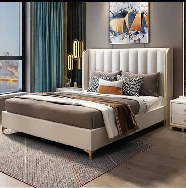 dubal bed wooden beds Turkish design on factory rets 5