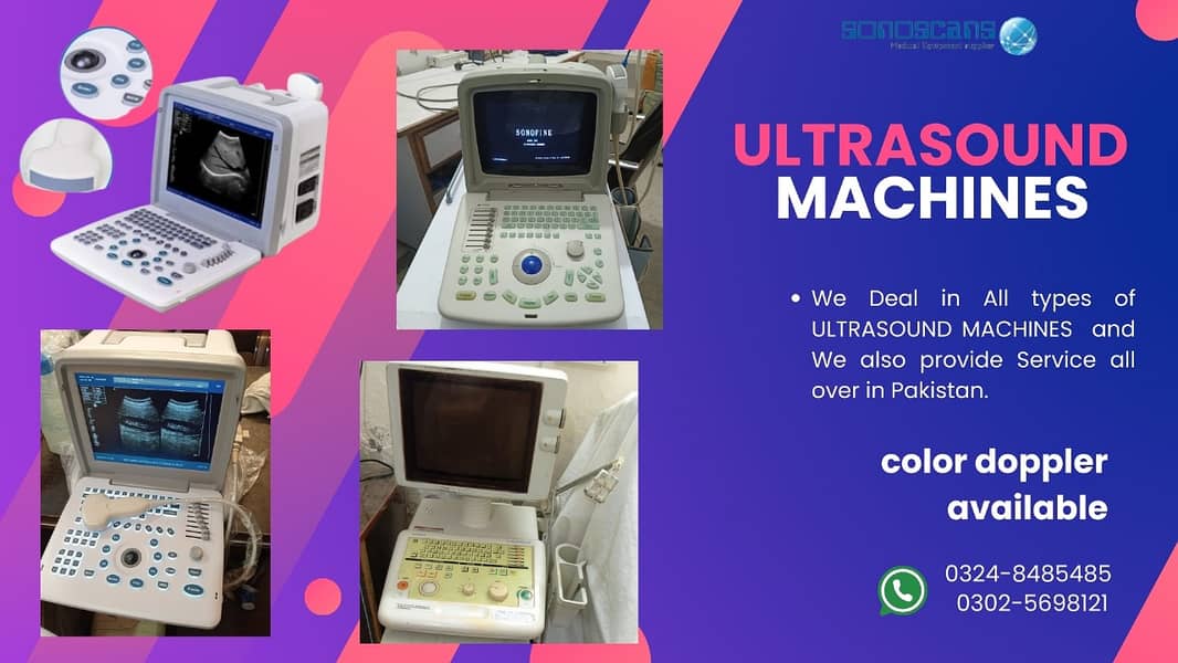 ultrasound machine / color doppler / repairing lab 0