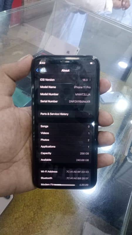 iphone 11 pro non pta 256gb 0