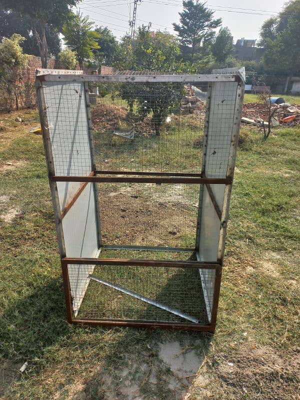 STURDY HEN CAGE FOR SALE | ALUMINIUM & IRON BUILD 2