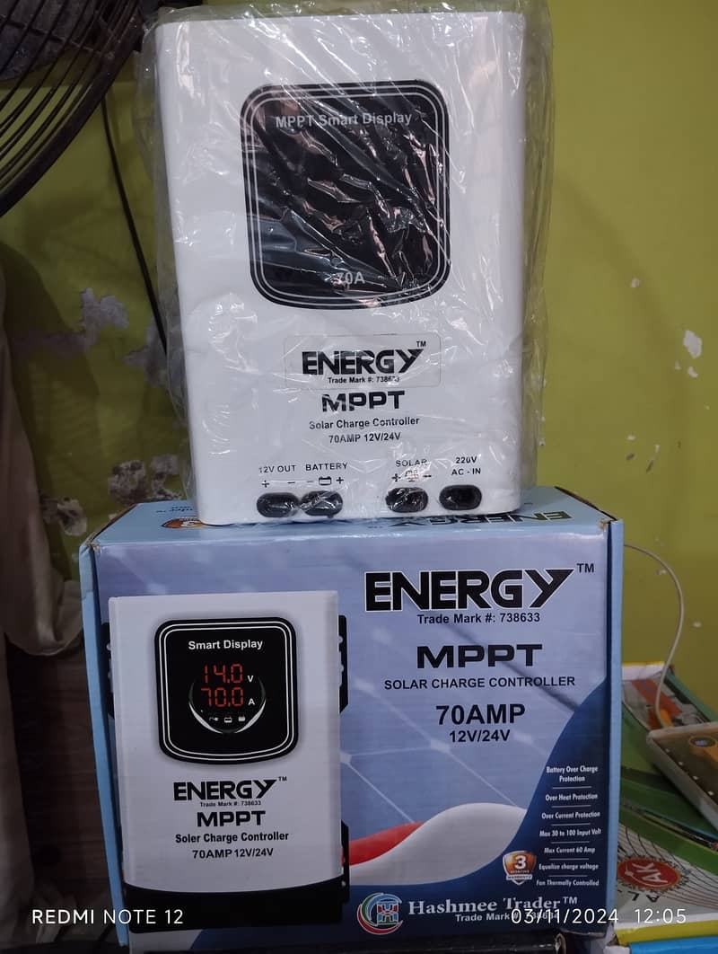 Energy mppt charge controller 70amp 0