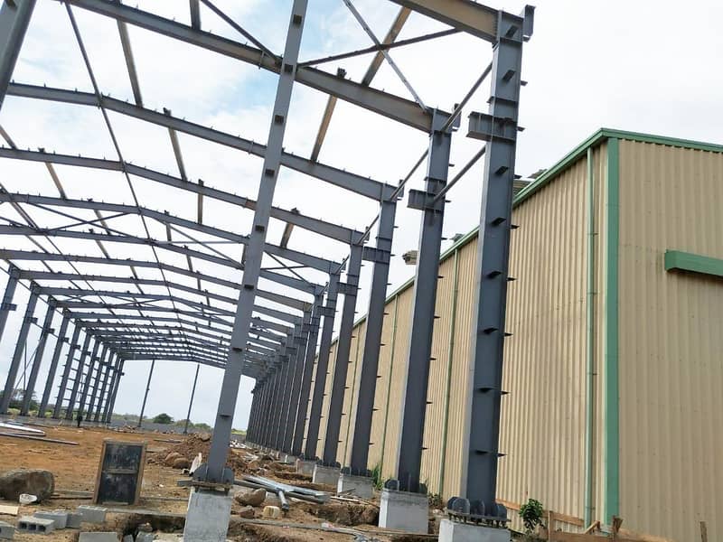 Aircraft Hangars shed Structures  Marquee Shades steel structure 3