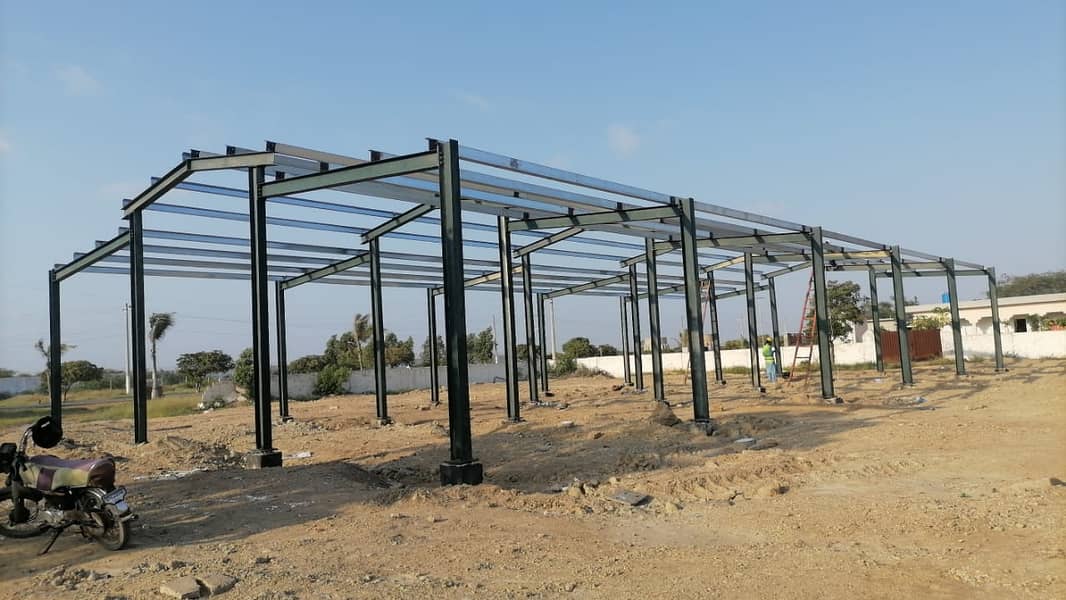 Aircraft Hangars shed Structures  Marquee Shades steel structure 5