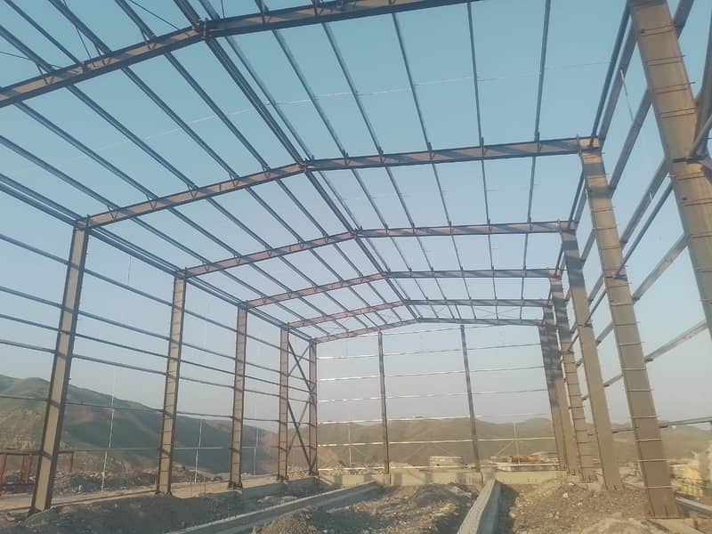 Aircraft Hangars shed Structures  Marquee Shades steel structure 6