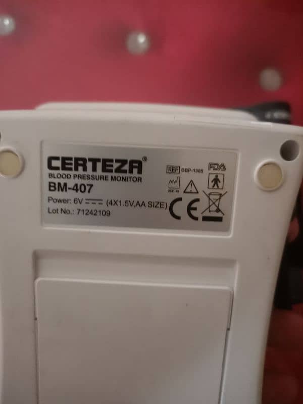 Certeza Blood Pressure Monitor 0