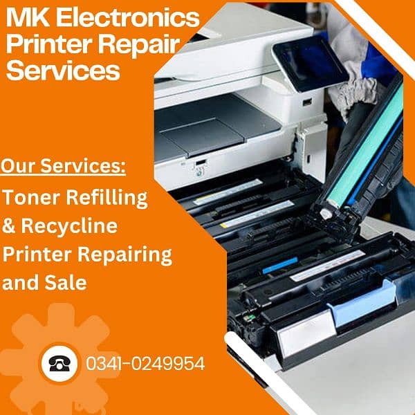 Printer Repairing and Refilling Services 0