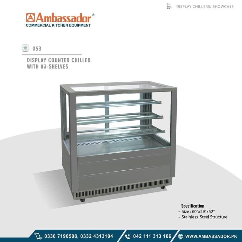 hot plate / grill counter / shawarma counter / bbq counter 8