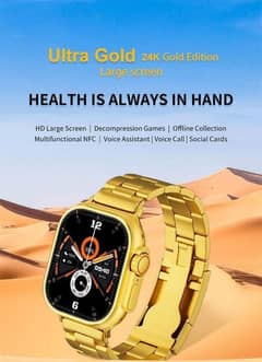 24K GOLD EDITION smart watch, pack of 10