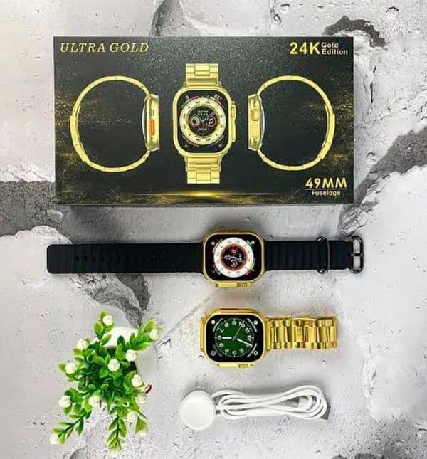 24K GOLD EDITION smart watch, pack of 10 6