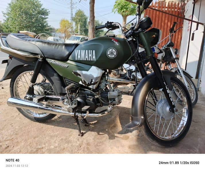 Yamaha junoon Jhelum number ha 12