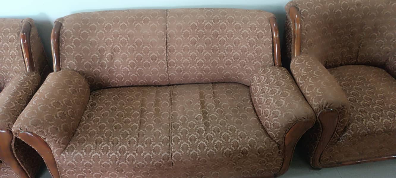 Brown Sofa Set Urgent Sale! 2