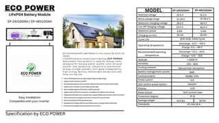 ECO POWER (LITHIUM BATTERIES)