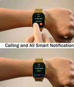 HK9 Ultra Golden Smart Watch