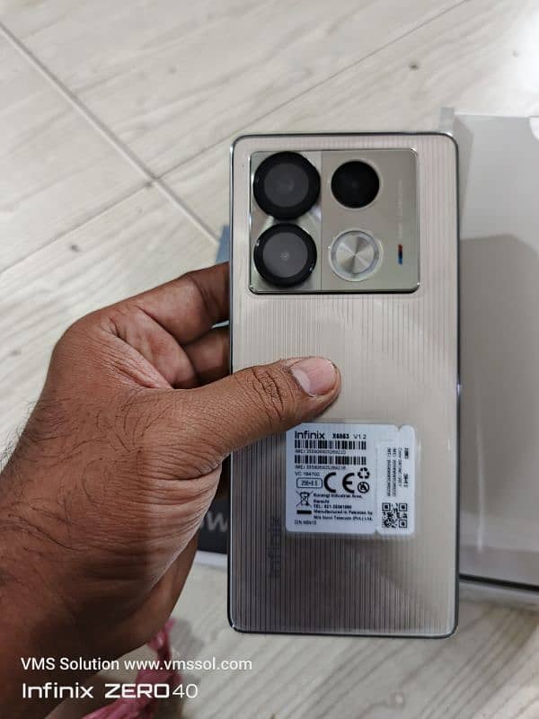 Infinix Note 40 Racing New Box Pack Non Active Un touch Un Used 4