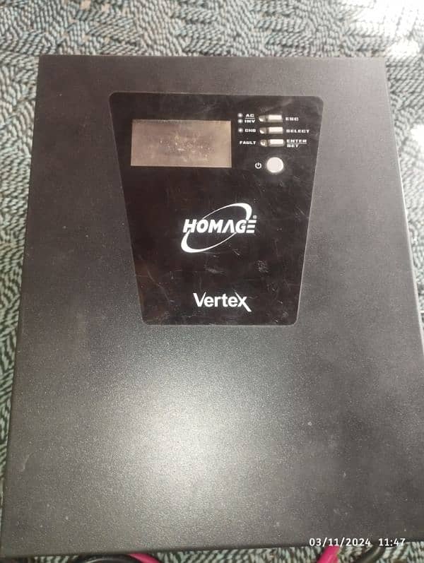 Homage Vertex solar inverter urgent sale 0