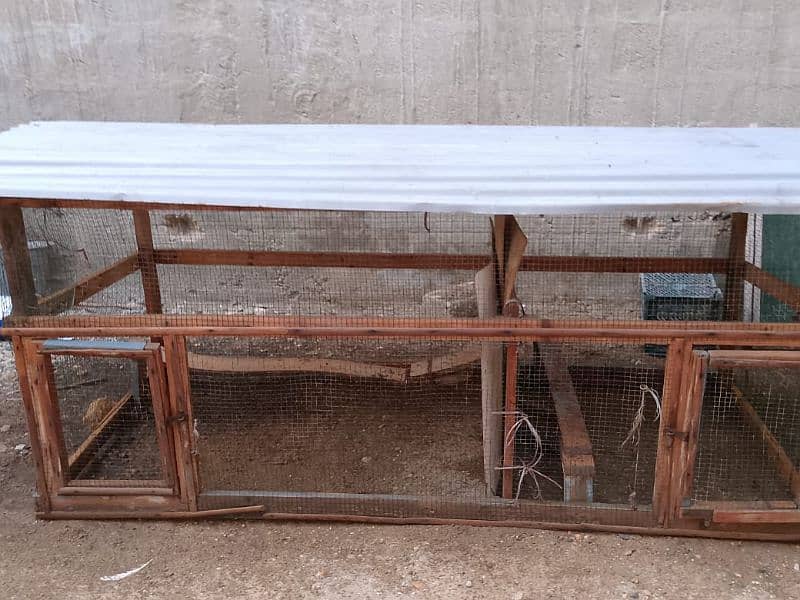 Wooden Hen Cage. . v. good condition. 0