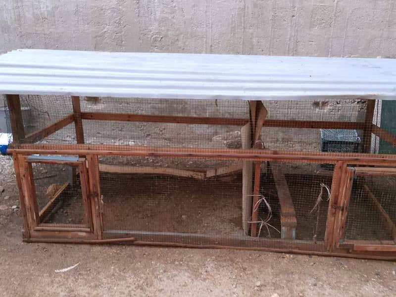 Wooden Hen Cage. . v. good condition. 1