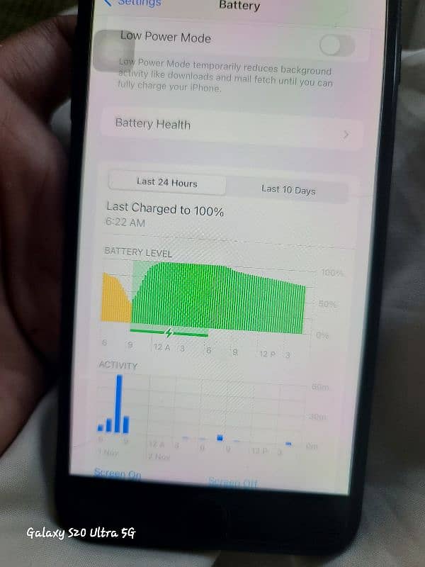 iphone 7plus 128 gb good condition 100 percentage battery health ha 13