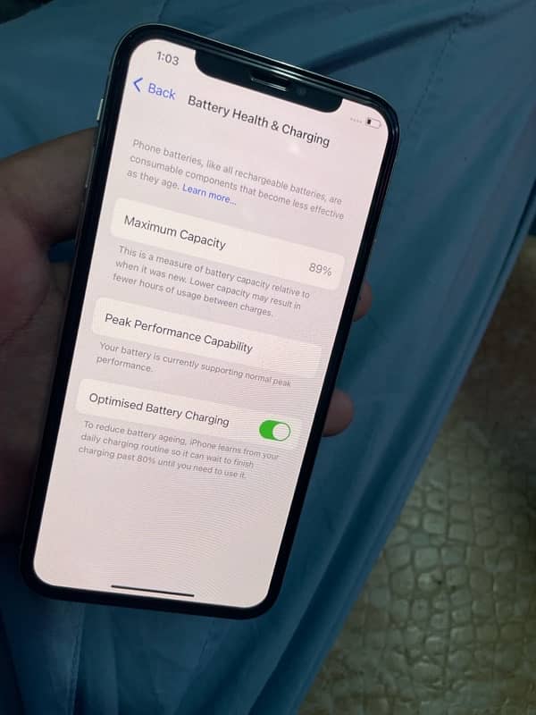 iphoneX 256gb 2