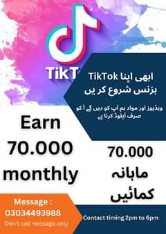 Earn 70000 monthly