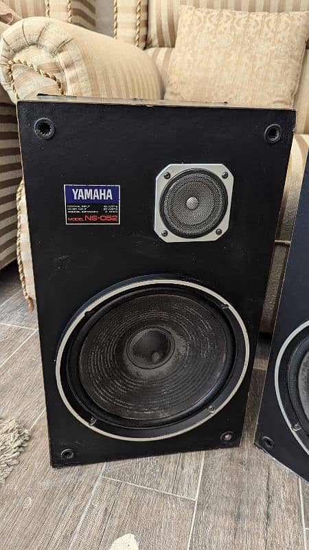 2 Original Yamaha Speakers [Model NS-052] 4