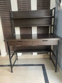 Study  Table  with three shelves