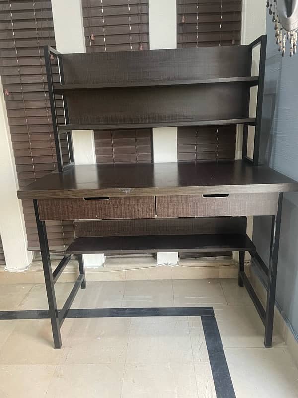 Study  Table  with three shelves 0