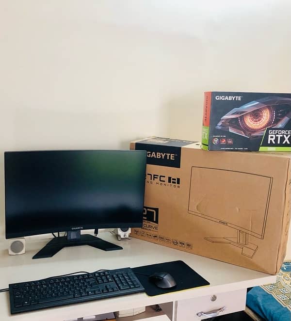 Complete Gaming Setup i7 10th Curved 165hz 1