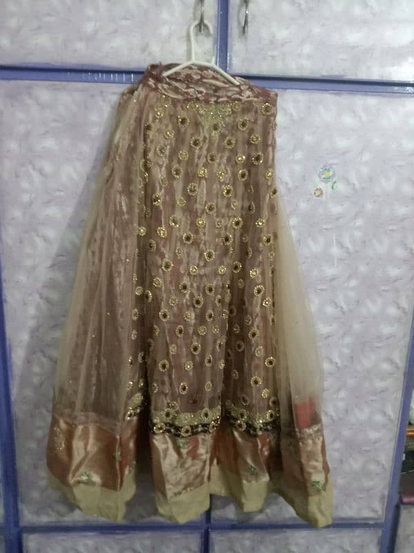 Lehnga with Kurti dapka work 1