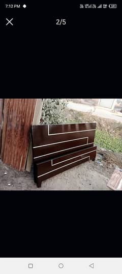 Simple and disent king size double bed 0312 0791309