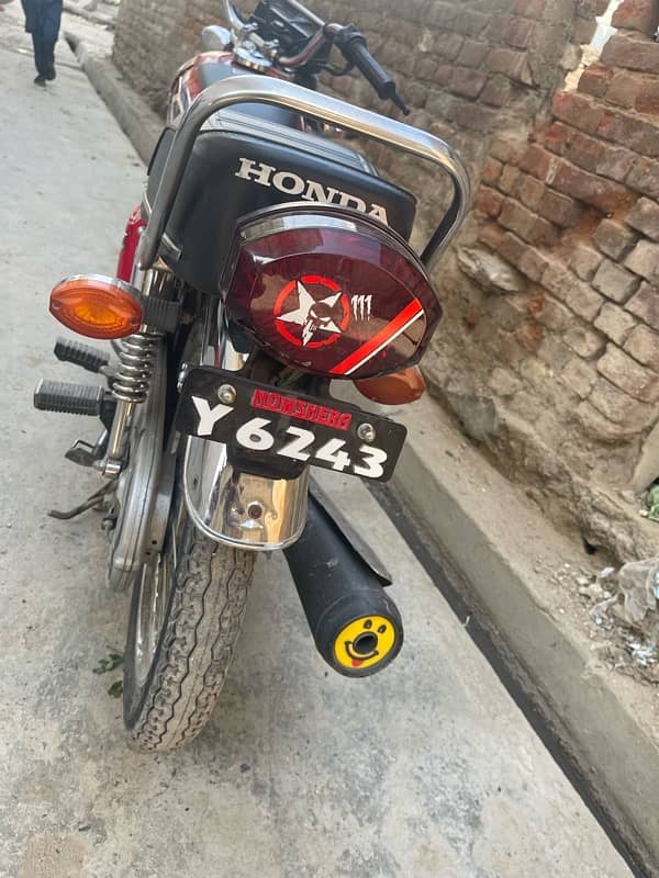 Honda 125 2022 Model 2022 Nowshera Registered 3