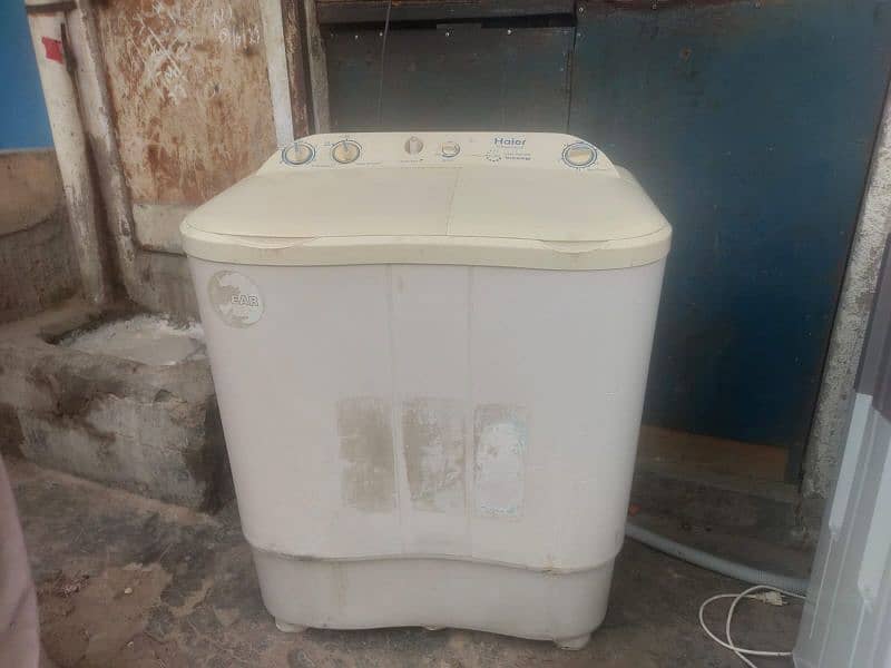 8kg Haier washing machine 0