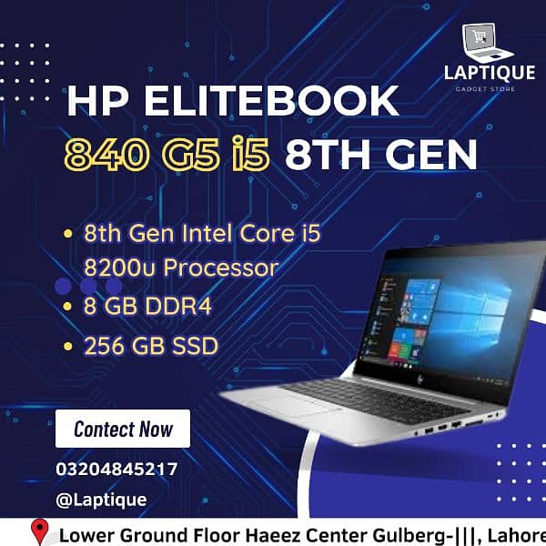 HP EliteBook 840 G5 i5 8th Generation 0