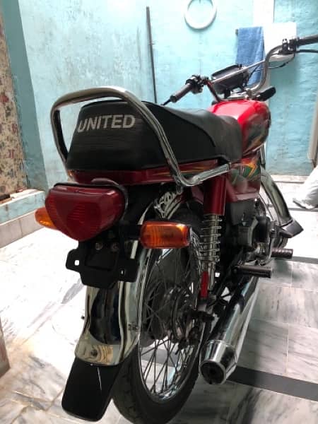 United bike 70cc urgent sale 5