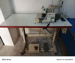 OwerLock Zoje Direct Drive Zj880-4-13h-1bd 4Thread Machine For Sale