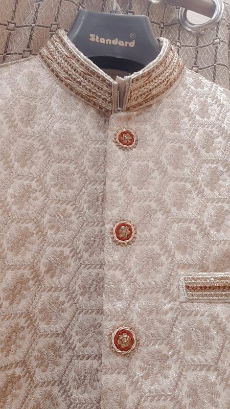 Groom Sherwani with Pajama & Patka 1