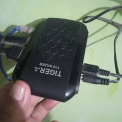 tiger t10 receiver with dish antena for sale