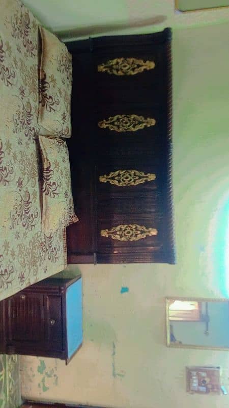 double bed set and site Table 2