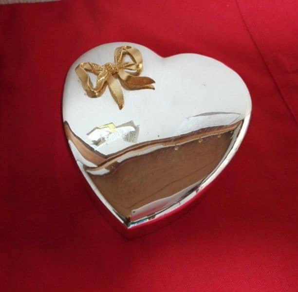 Silver Plated Jewellery Box 0