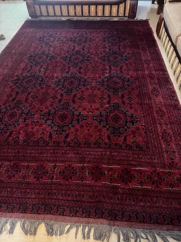 Afghani handmade carpet Bukhara 0