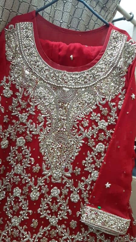 Designer Bridal Lehnga with jewelry set 1