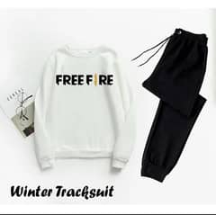 winter collection white track suit for men